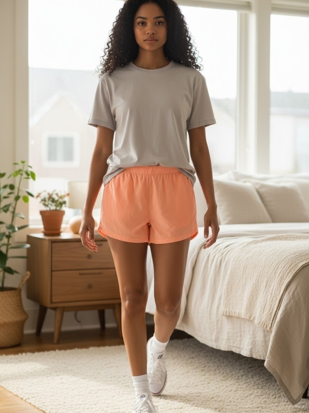 Columbia Women's Light Peach Athletic Shorts